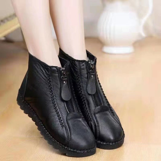 Bota cano curto feminina Confort Plus