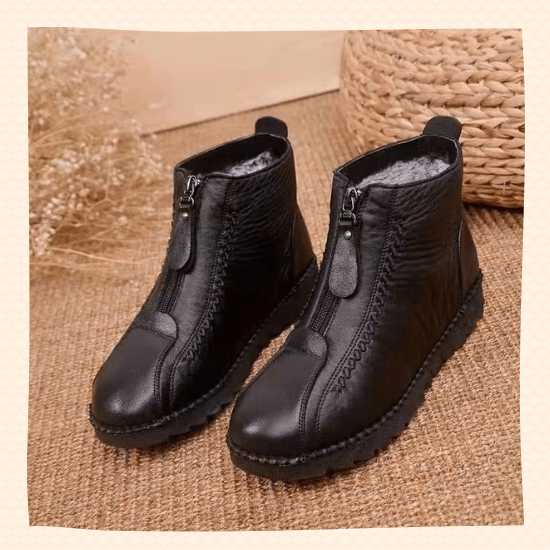 Bota cano curto feminina Confort Plus