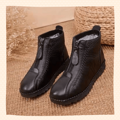 Bota cano curto feminina Confort Plus