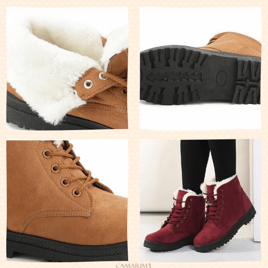 Bota tratorada feminina