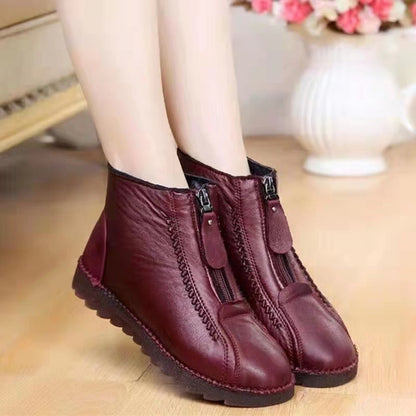 Bota cano curto feminina Confort Plus