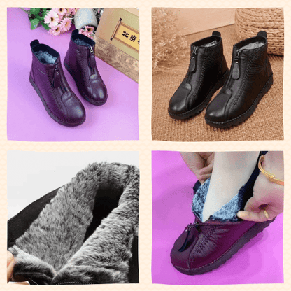 Bota cano curto feminina Confort Plus